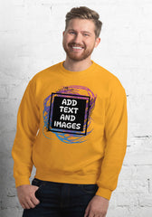Unisex Adult Classic Sweatshirt | Gildan 18000 (Front/Back Print) - Design Your Own