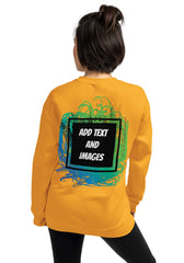 Unisex Adult Classic Sweatshirt | Gildan 18000 (Front/Back Print) - Design Your Own