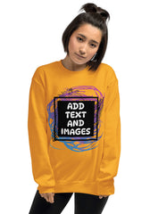 Unisex Adult Classic Sweatshirt | Gildan 18000 (Front/Back Print) - Design Your Own