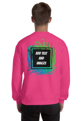 Unisex Adult Classic Sweatshirt | Gildan 18000 (Front/Back Print) - Design Your Own