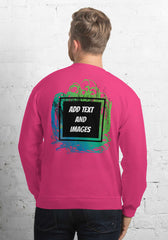 Unisex Adult Classic Sweatshirt | Gildan 18000 (Front/Back Print) - Design Your Own
