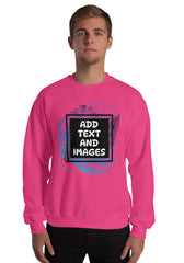 Unisex Adult Classic Sweatshirt | Gildan 18000 (Front/Back Print) - Design Your Own