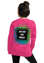 Unisex Adult Classic Sweatshirt | Gildan 18000 (Front/Back Print) - Design Your Own