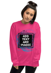 Unisex Adult Classic Sweatshirt | Gildan 18000 (Front/Back Print) - Design Your Own