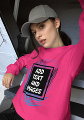 Unisex Adult Classic Sweatshirt | Gildan 18000 (Front/Back Print) - Design Your Own