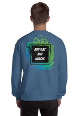 Unisex Adult Classic Sweatshirt | Gildan 18000 (Front/Back Print) - Design Your Own