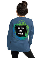 Unisex Adult Classic Sweatshirt | Gildan 18000 (Front/Back Print) - Design Your Own