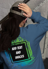 Unisex Adult Classic Sweatshirt | Gildan 18000 (Front/Back Print) - Design Your Own