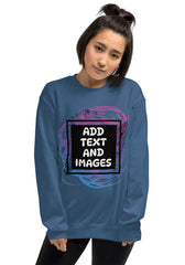 Unisex Adult Classic Sweatshirt | Gildan 18000 (Front/Back Print) - Design Your Own