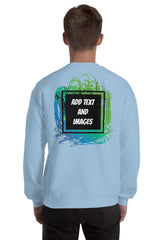 Unisex Adult Classic Sweatshirt | Gildan 18000 (Front/Back Print) - Design Your Own