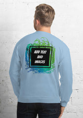 Unisex Adult Classic Sweatshirt | Gildan 18000 (Front/Back Print) - Design Your Own