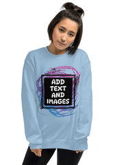 Unisex Adult Classic Sweatshirt | Gildan 18000 (Front/Back Print) - Design Your Own