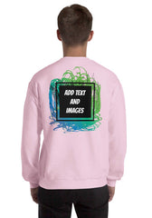 Unisex Adult Classic Sweatshirt | Gildan 18000 (Front/Back Print) - Design Your Own