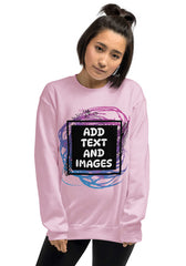 Unisex Adult Classic Sweatshirt | Gildan 18000 (Front/Back Print) - Design Your Own