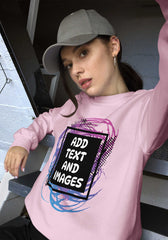 Unisex Adult Classic Sweatshirt | Gildan 18000 (Front/Back Print) - Design Your Own
