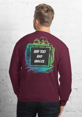 Unisex Adult Classic Sweatshirt | Gildan 18000 (Front/Back Print) - Design Your Own