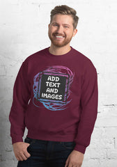 Unisex Adult Classic Sweatshirt | Gildan 18000 (Front/Back Print) - Design Your Own