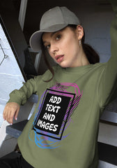 Unisex Adult Classic Sweatshirt | Gildan 18000 (Front/Back Print) - Design Your Own