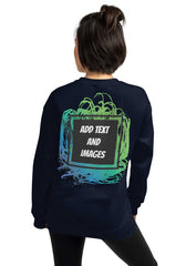 Unisex Adult Classic Sweatshirt | Gildan 18000 (Front/Back Print) - Design Your Own