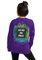 Unisex Adult Classic Sweatshirt | Gildan 18000 (Front/Back Print) - Design Your Own