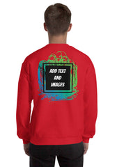 Unisex Adult Classic Sweatshirt | Gildan 18000 (Front/Back Print) - Design Your Own