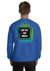 Unisex Adult Classic Sweatshirt | Gildan 18000 (Front/Back Print) - Design Your Own
