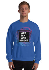 Unisex Adult Classic Sweatshirt | Gildan 18000 (Front/Back Print) - Design Your Own
