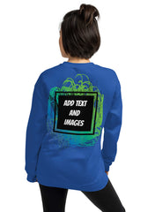 Unisex Adult Classic Sweatshirt | Gildan 18000 (Front/Back Print) - Design Your Own