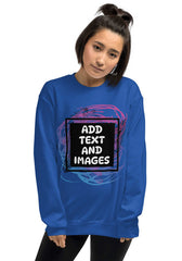 Unisex Adult Classic Sweatshirt | Gildan 18000 (Front/Back Print) - Design Your Own