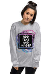 Unisex Adult Classic Sweatshirt | Gildan 18000 (Front/Back Print) - Design Your Own