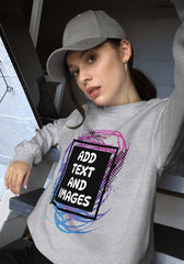Unisex Adult Classic Sweatshirt | Gildan 18000 (Front/Back Print) - Design Your Own