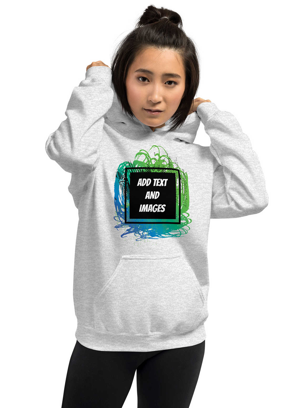 Unisex Adult Heavy Blend™ Hoodie | Gildan 18500 (Front/Back Print)