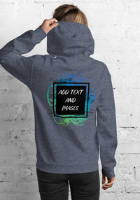 Unisex Adult Heavy Blend™ Hoodie | Gildan 18500 (Front/Back Print)