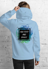 Unisex Adult Heavy Blend™ Hoodie | Gildan 18500 (Front/Back Print)