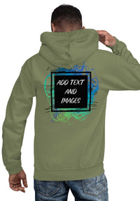 Unisex Adult Heavy Blend™ Hoodie | Gildan 18500 (Front/Back Print)