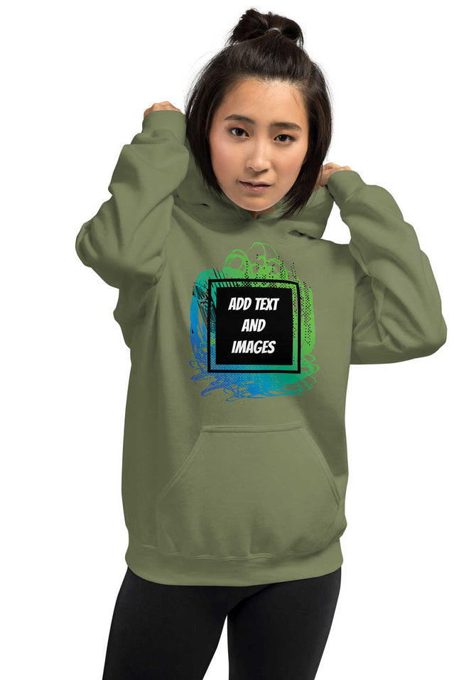 Unisex Adult Heavy Blend™ Hoodie | Gildan 18500 (Front/Back Print)