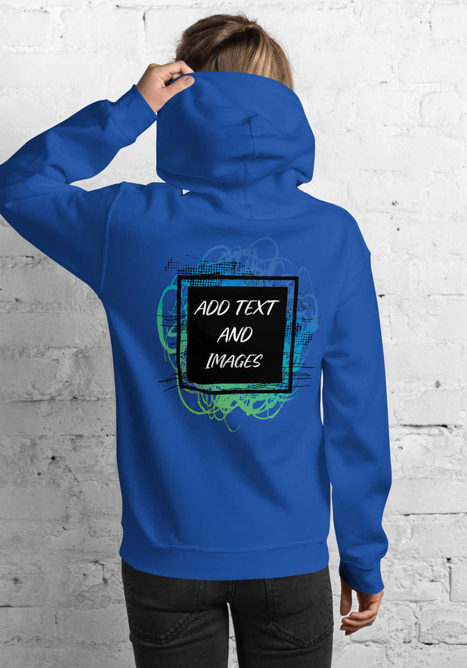 Unisex Adult Heavy Blend™ Hoodie | Gildan 18500 (Front/Back Print)