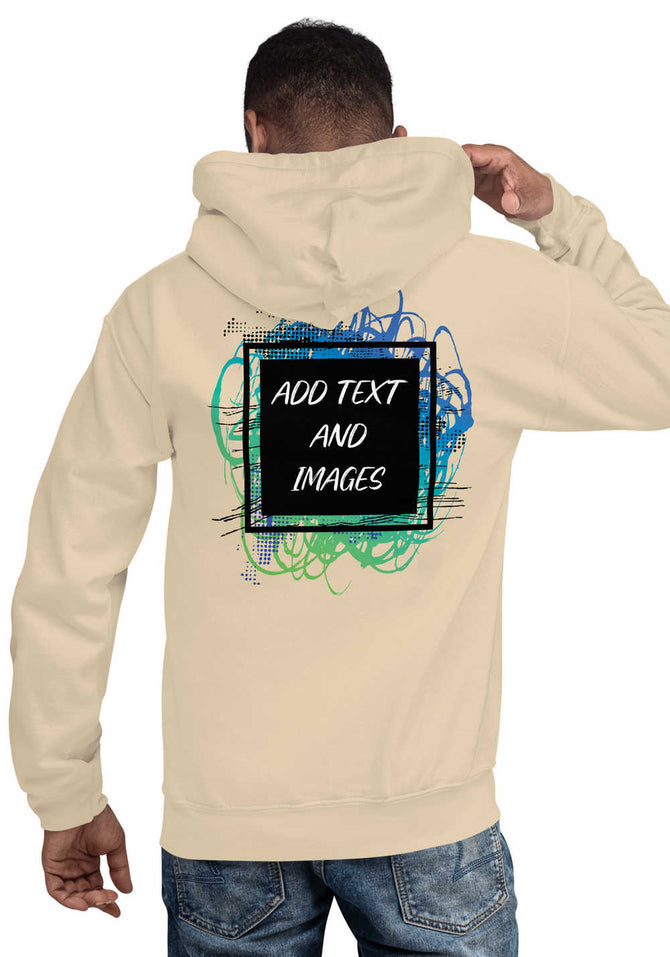 Unisex Adult Heavy Blend™ Hoodie | Gildan 18500 (Front/Back Print)