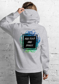 Unisex Adult Heavy Blend™ Hoodie | Gildan 18500 (Front/Back Print)