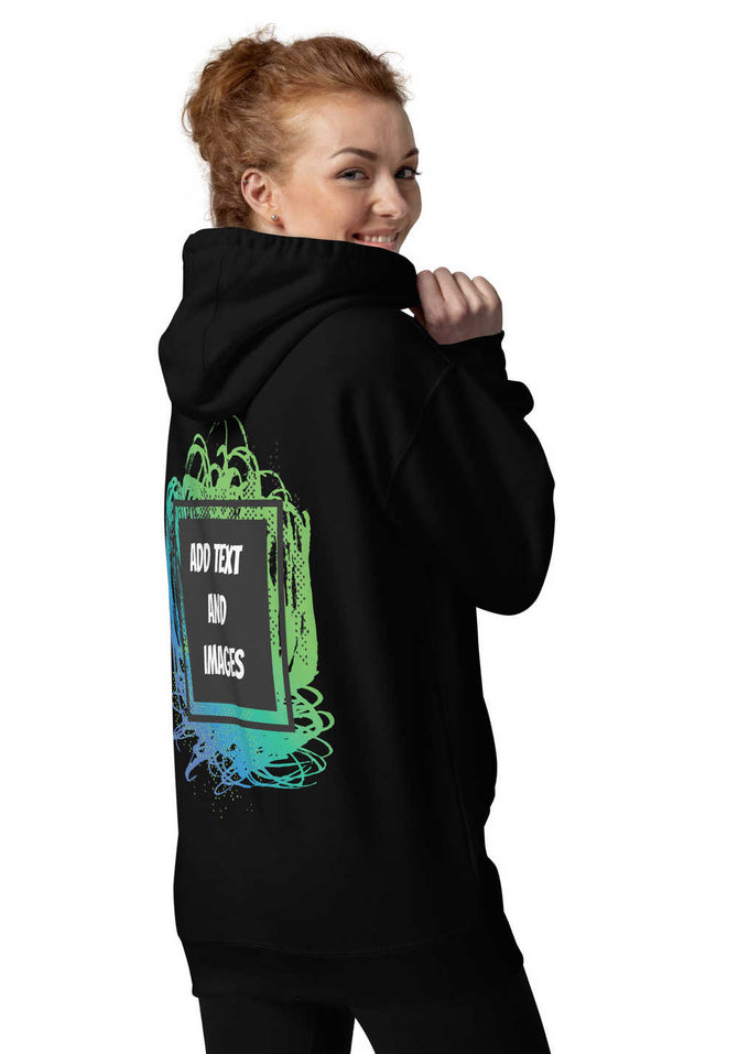 Unisex Adult Premium Street Hoodie | Cotton Heritage M2580 (Front/Back Print) - Design Your Own