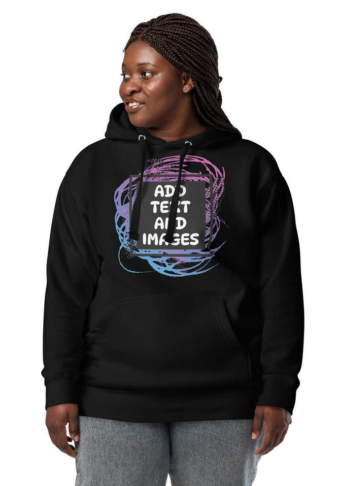 Unisex Adult Premium Street Hoodie | Cotton Heritage M2580 (Front/Back Print) - Design Your Own