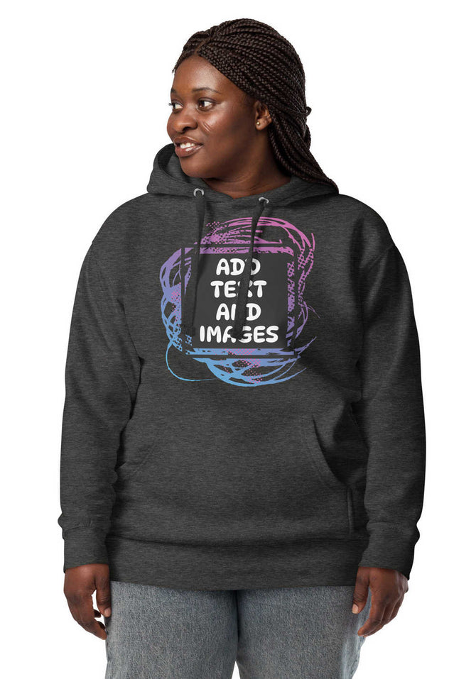 Unisex Adult Premium Street Hoodie | Cotton Heritage M2580 (Front/Back Print) - Design Your Own