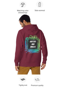 Unisex Adult Premium Street Hoodie | Cotton Heritage M2580 (Front/Back Print) - Design Your Own