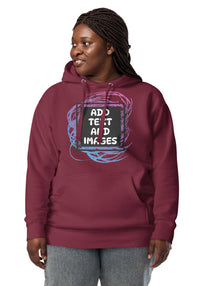 Unisex Adult Premium Street Hoodie | Cotton Heritage M2580 (Front/Back Print) - Design Your Own