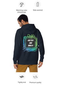 Unisex Adult Premium Street Hoodie | Cotton Heritage M2580 (Front/Back Print) - Design Your Own