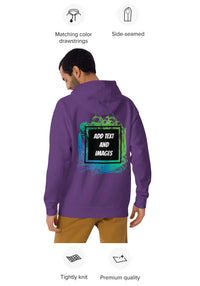 Unisex Adult Premium Street Hoodie | Cotton Heritage M2580 (Front/Back Print) - Design Your Own