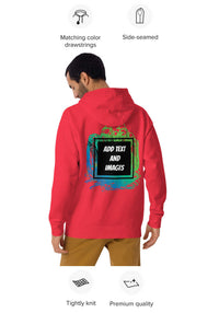 Unisex Adult Premium Street Hoodie | Cotton Heritage M2580 (Front/Back Print) - Design Your Own