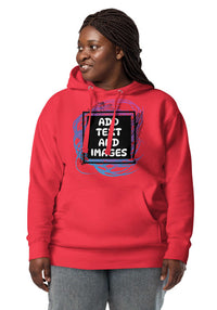 Unisex Adult Premium Street Hoodie | Cotton Heritage M2580 (Front/Back Print) - Design Your Own