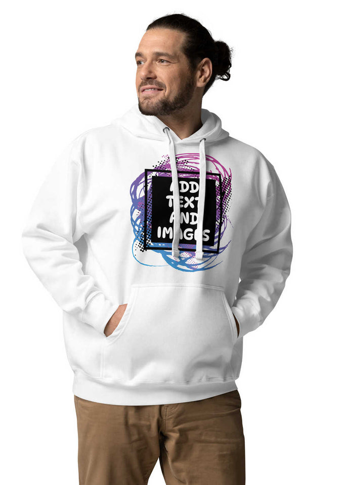 Unisex Adult Premium Street Hoodie | Cotton Heritage M2580 (Front/Back Print) - Design Your Own