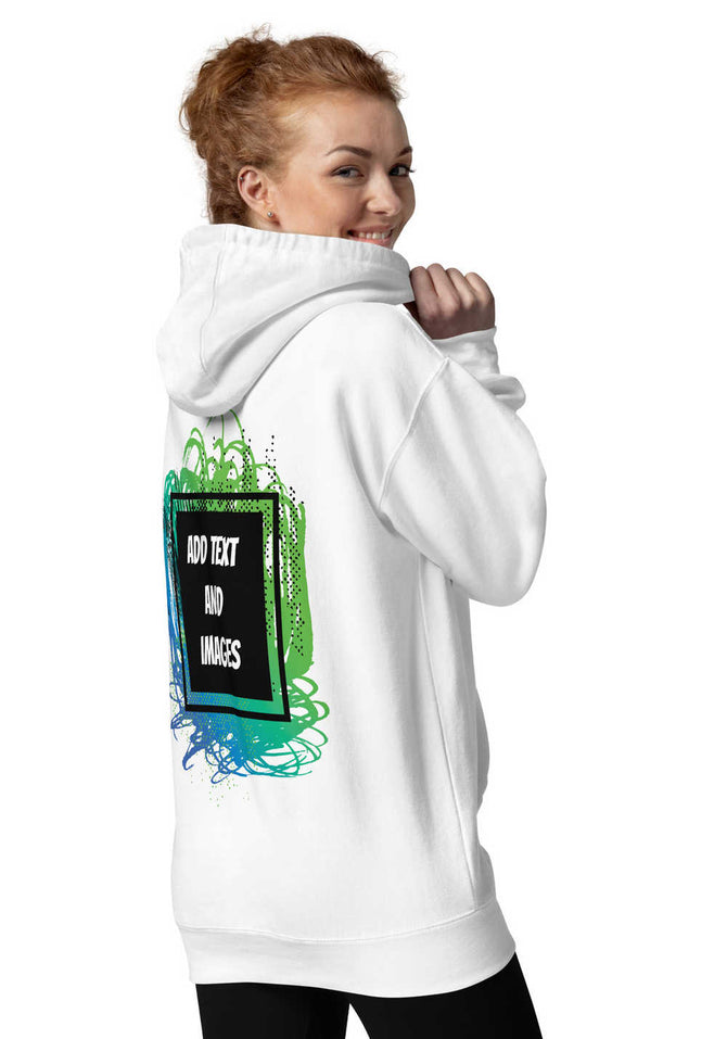 Unisex Adult Premium Street Hoodie | Cotton Heritage M2580 (Front/Back Print) - Design Your Own